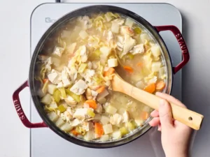 Boil Chicken in SOup