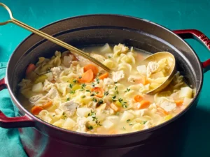 Ginger Garlic Chicken Noodle Soup Recipe