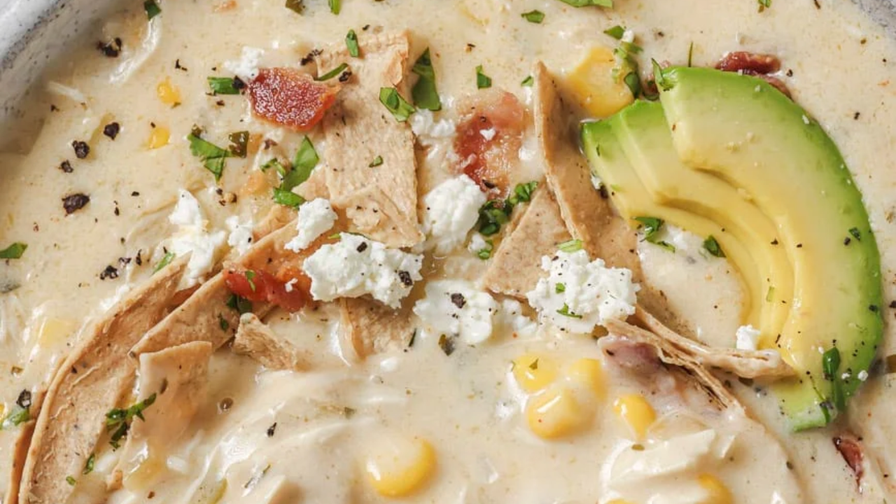 Mexican Street Corn White Chicken Chili Recipe