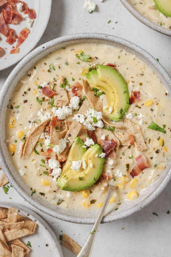 mexican street corn white chicken chili recipe