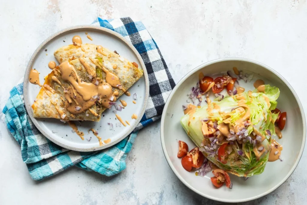 Cheeseburger Quesadillas