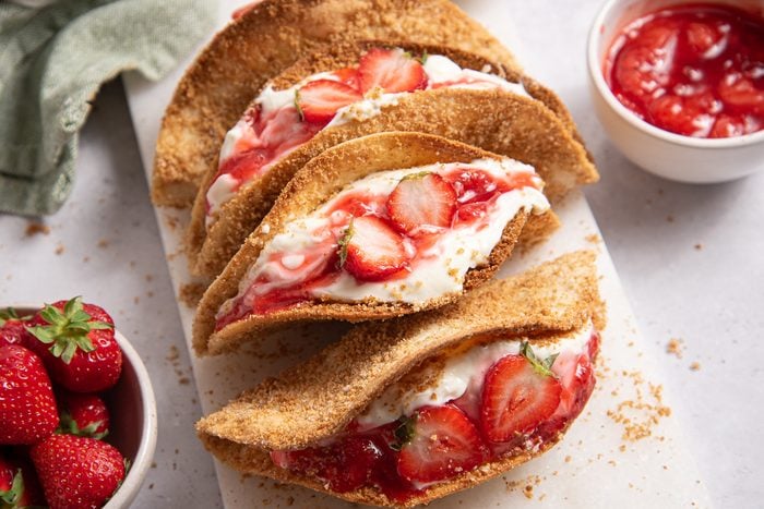 Strawberry Cheesecake Tacos Recipe 2