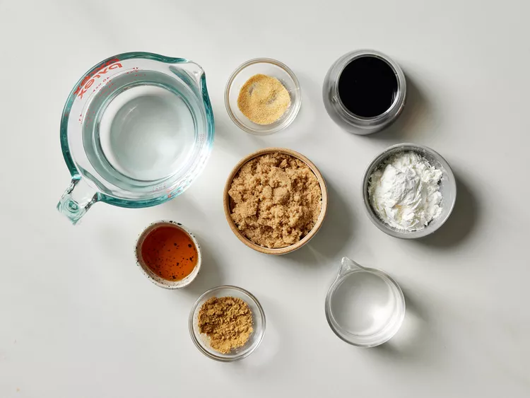 Gather all your ingredients so everything is ready before you start cooking.