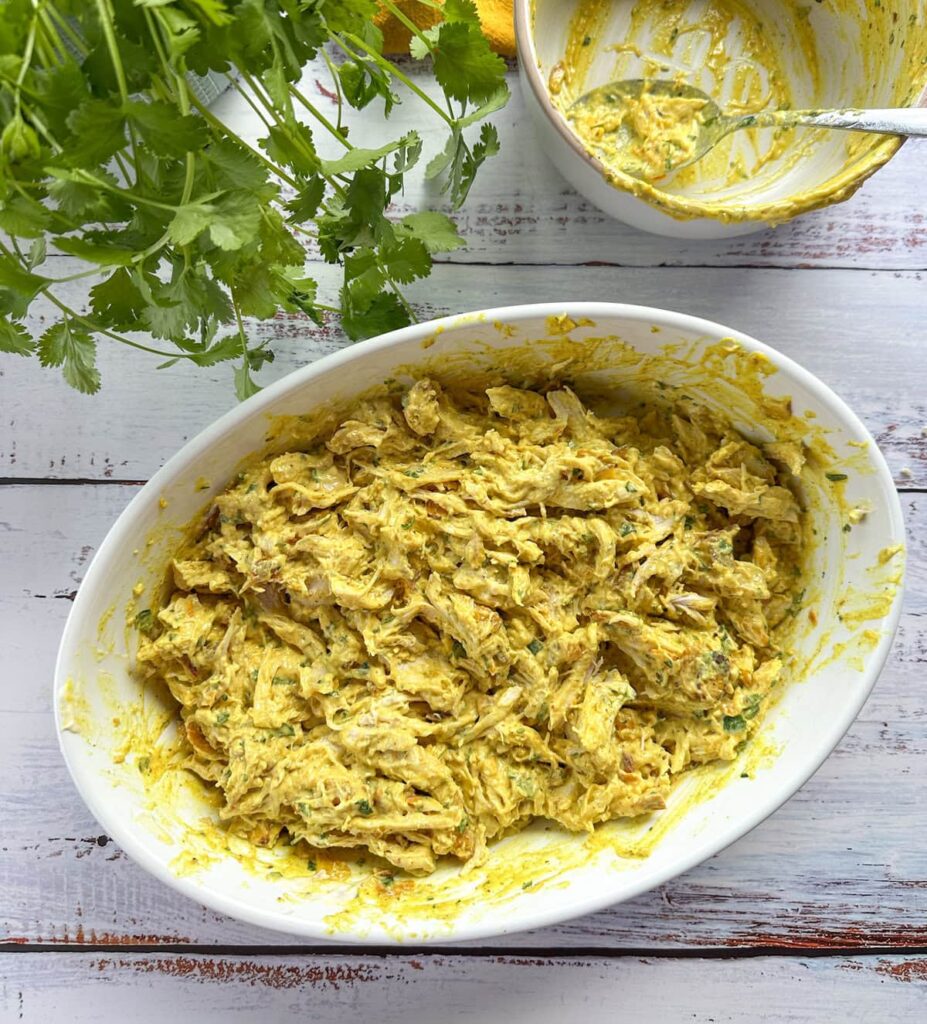 Cover the bowl and place it in the refrigerator for 2 to 4 hours so the flavors can develop. Serve cold.