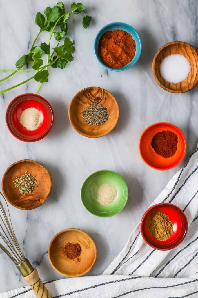 Add all of the ingredients to a small bowl.