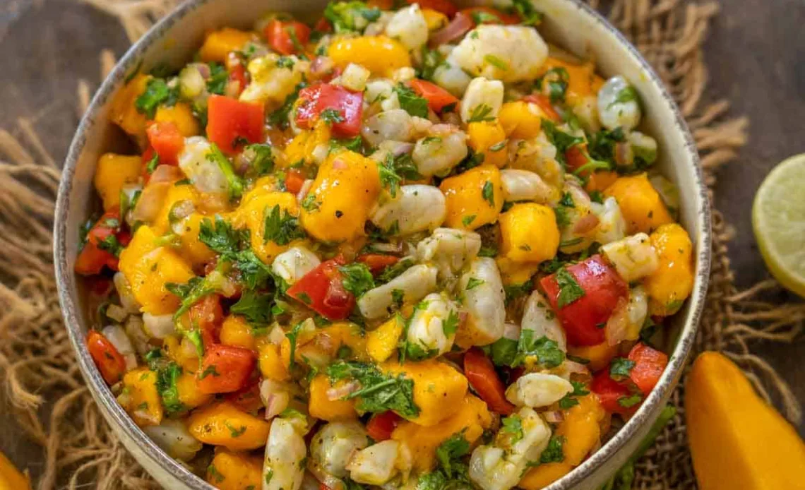Mango Shrimp Ceviche