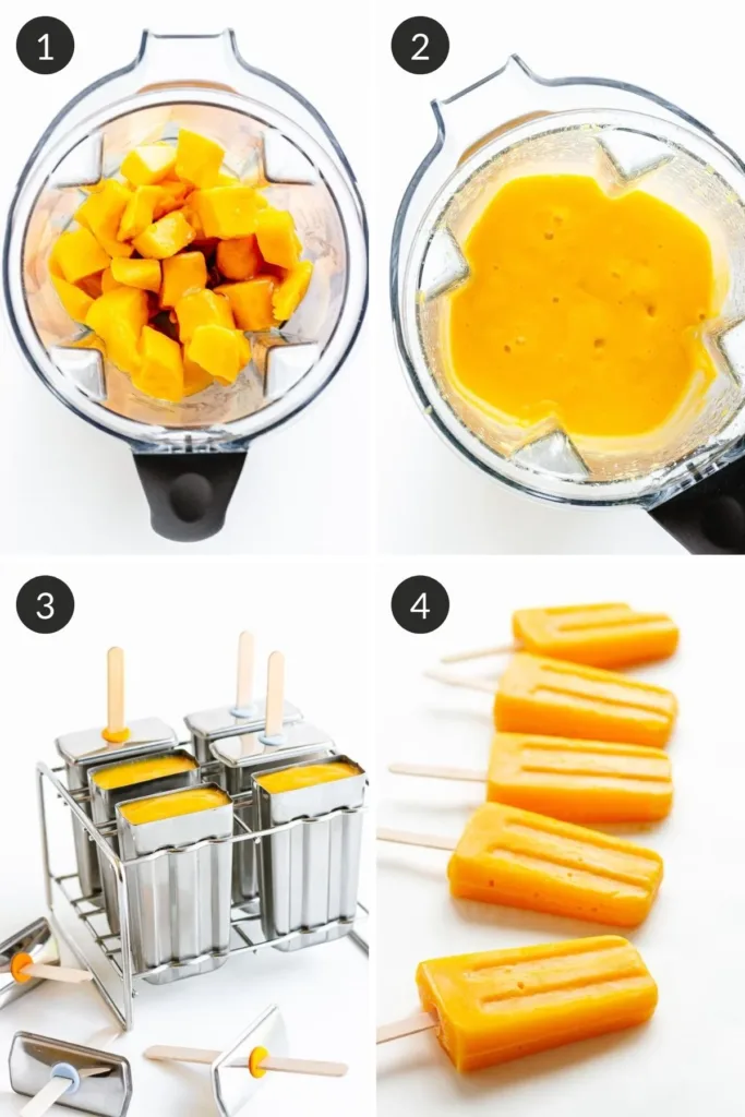 Mango Popsicles
