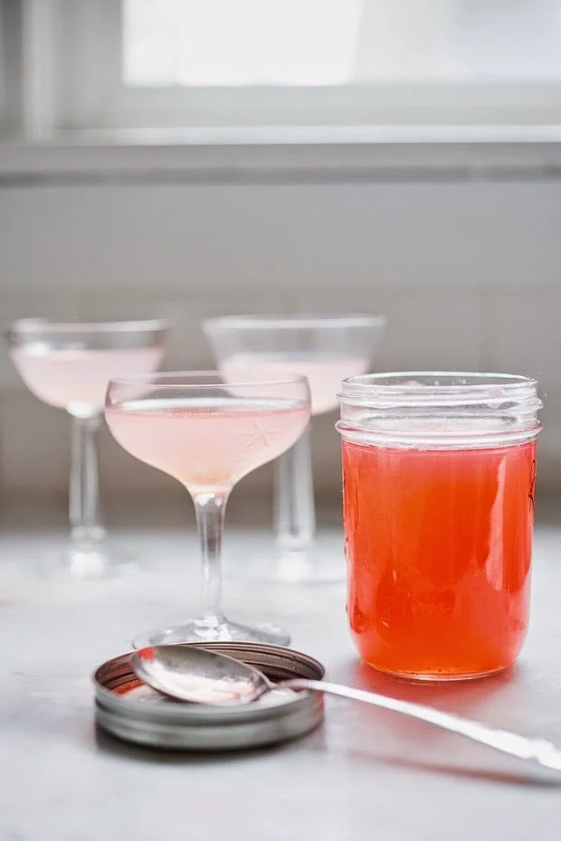 Rhubarb Shrub Recipe