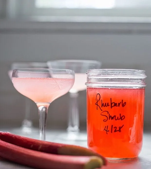 Pour the finished shrub into a clean jar with a lid and refrigerate until ready to use.