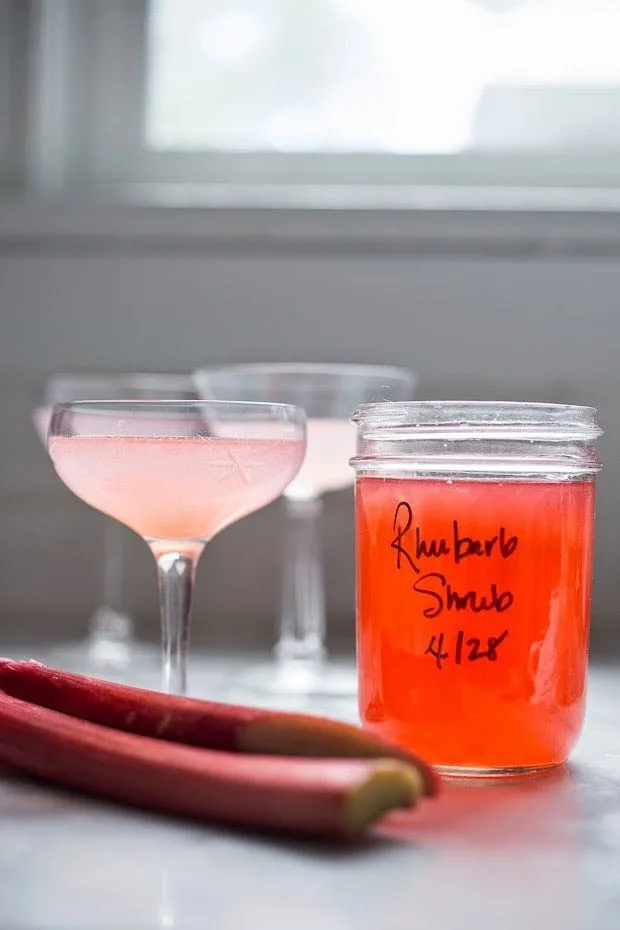 Pour the finished shrub into a clean jar with a lid and refrigerate until ready to use.